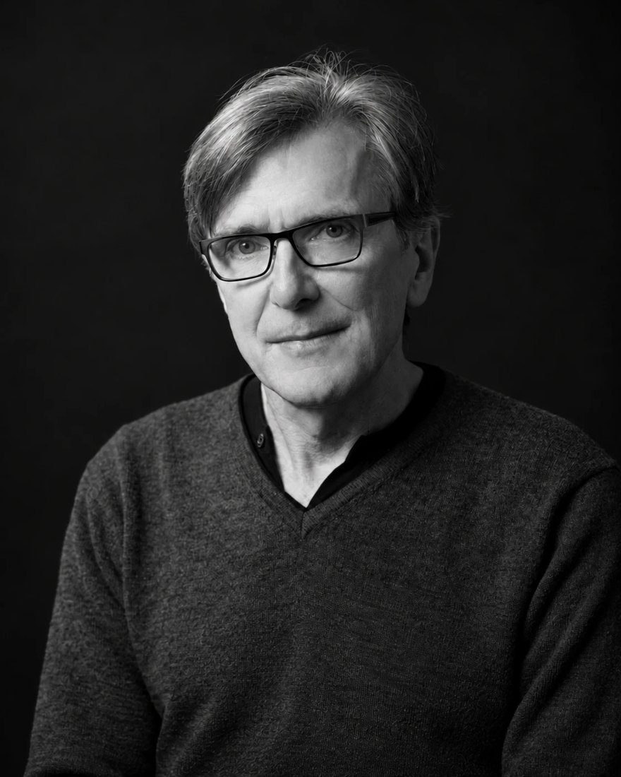 Chris Magee 黑白肖像